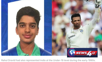 Rahul Dravid's Son Anvay Set To Debut For India A More Than 3 Decades After Father