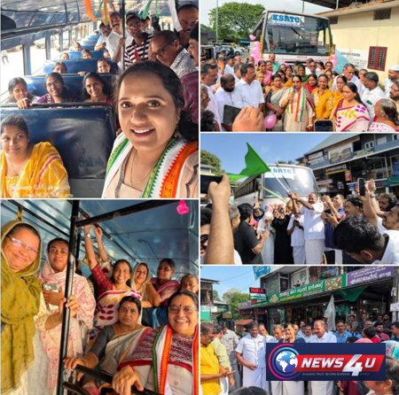 ഗ്യാരണ്ടി ഒന്ന്;സ്ത്രീകളുടെ സൗജന്യ യാത്രാ 'പ്രിയദര്‍ശിനി'യ്ക്ക് തുടക്കമായി