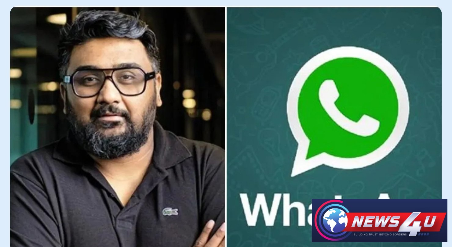 വാട്‌സാപ്പ് തലവന്‍ സ്ഥാനമെഴിഞ്ഞു;ഇന്ത്യക്കാരന്‍ കുനാല്‍ ഷാ പുതിയ സി.ഇ.ഒ