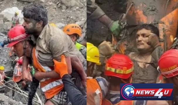 നേപ്പാളിൽ നിന്ന് ഒരു ആശ്വാസ വാർത്ത; തുരങ്കത്തിൽ 9 ദിവസം കുടുങ്ങിക്കിടന്ന രണ്ടുപേരെ രക്ഷപെടുത്തി