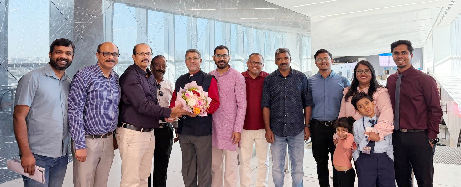 പ്രിസൈഡിങ് ബിഷപ്പ് ഡോ. എബ്രഹാം ചാക്കോ കുവൈത്തിലെത്തി; ഇടവക ദിനാഘോഷം നാളെ എൻ.ഇ.സി.കെയിൽ