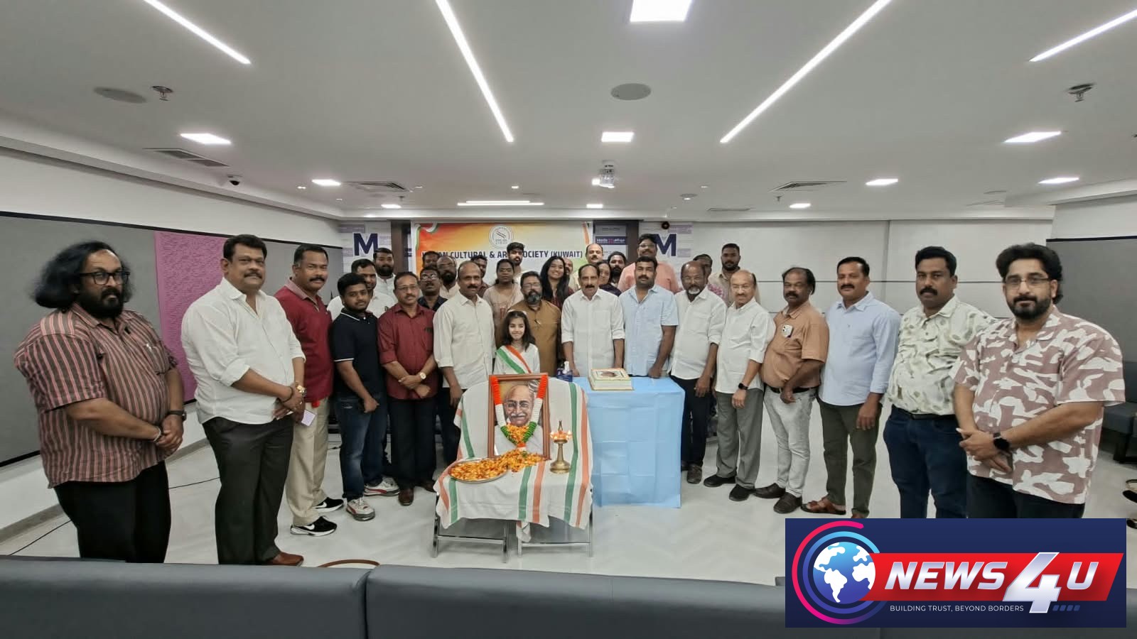 ഇൻകാസ് കുവൈത്ത് ഗാന്ധിജയന്തി സമുചിതമായി ആഘോഷിച്ചു