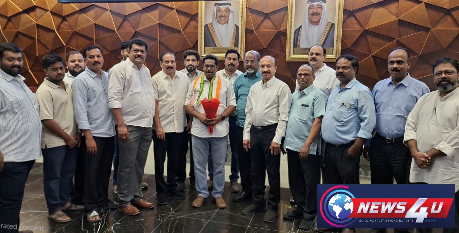 ഇന്‍കാസ് 'ഓണപ്പെരുമ 2026' നാളെ;ഉല്ലാസ് കോവൂര്‍ എം.എല്‍.എ കുവൈത്തിലെത്തി